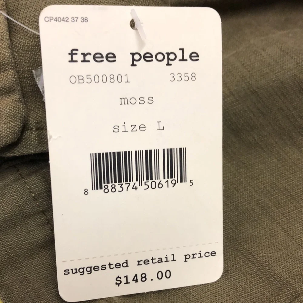 Free People Not Your Brothers Surplus Jacket